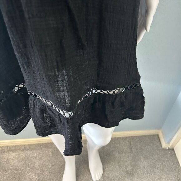 SeaFolly Black Swim Coverup or summer Dress, size small, NWOT - Picture 4 of 8